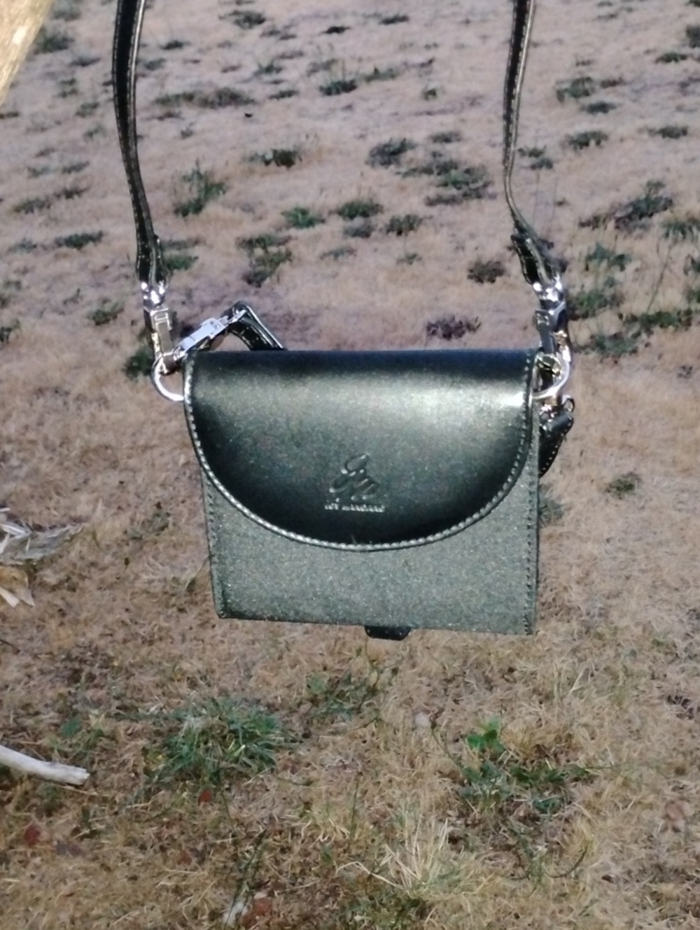 Joy Mangano  black Crossbody Bag